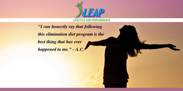 testimonial on elimination diet LEAP program