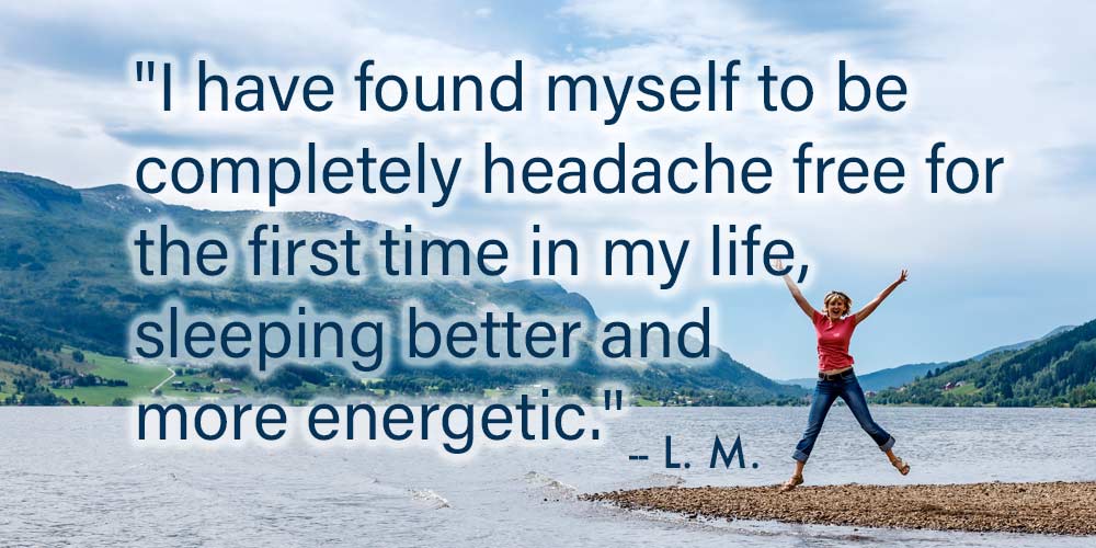 Lifelong migraines cured with LEAP