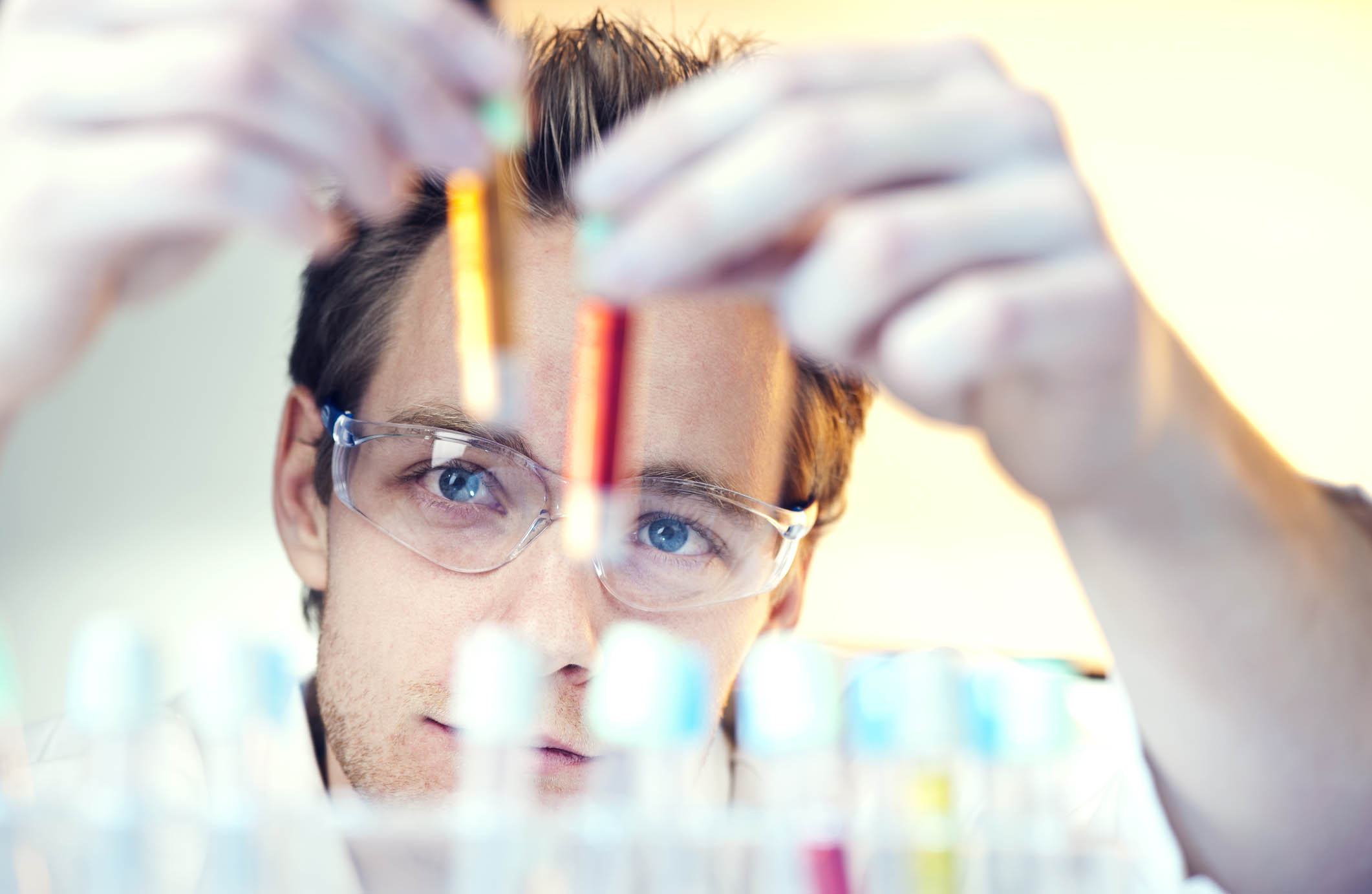 Scientist in laboratory